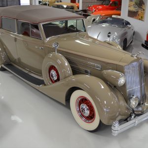 1936 Packard Twelve Convertible Sedan with Division