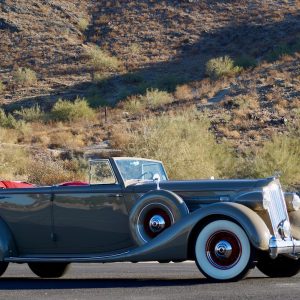 1936 Packard Twelve Convertible Sedan with Division