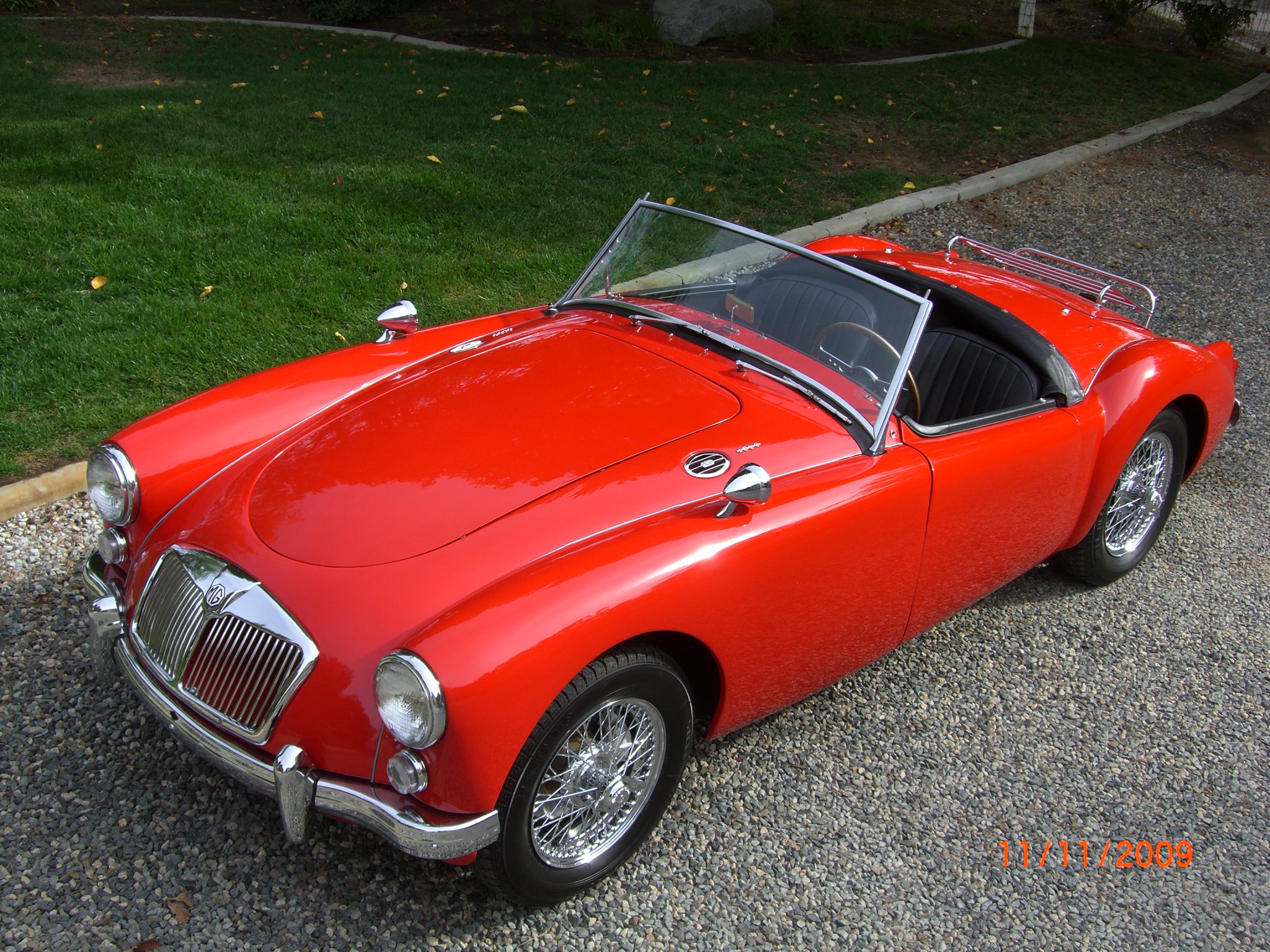1960 MG A 1600- Concours Winning, CA Black Plate