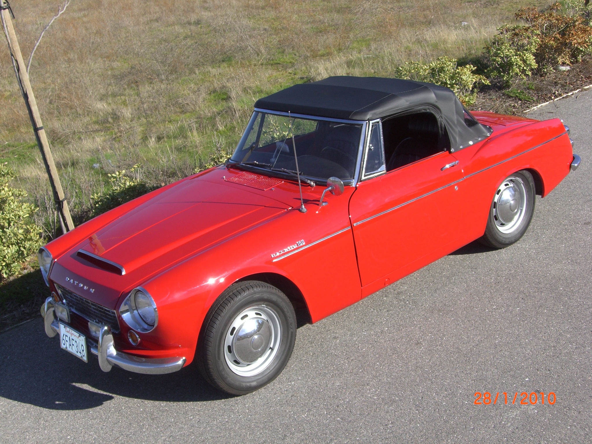 1968 Datsun Roadster 1600 SoCal Removable Hardtop 1 Owner