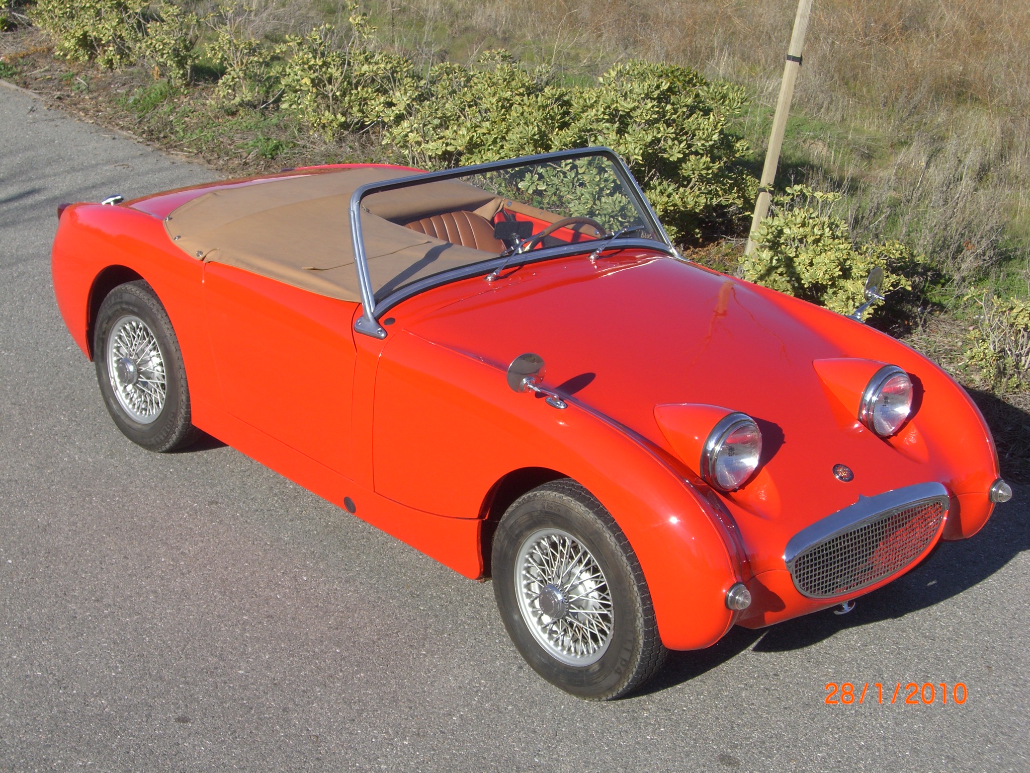 1959 Austin-Healey “Bugeye” or “Frogeye” Sprite
