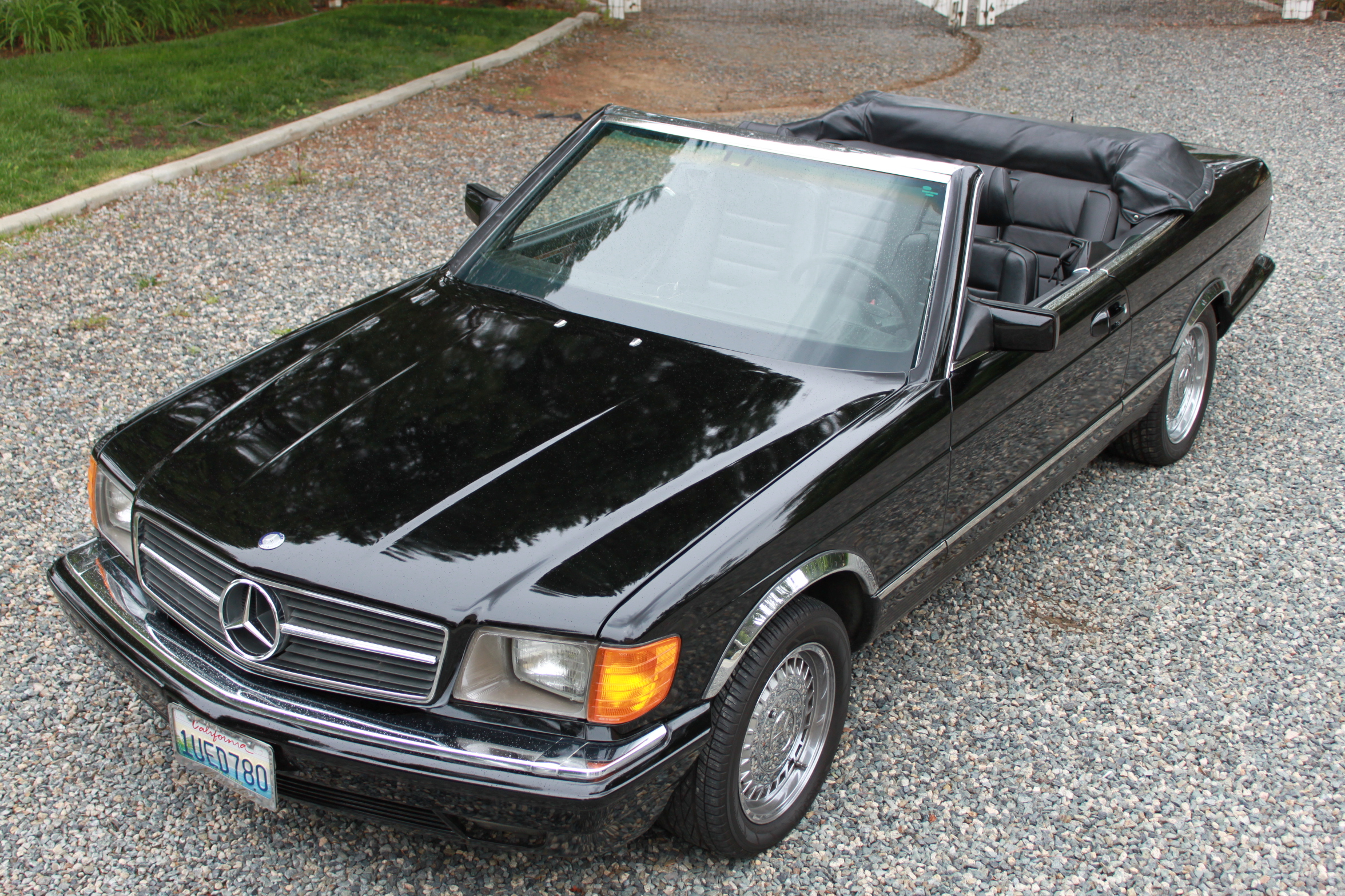 1985 Mercedes 500SEC Cabriolet, CA Car, 1 of 10!