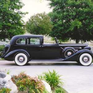 1937 Packard Twelve LeBaron Town Car, Pebble Beach, Amelia Island!