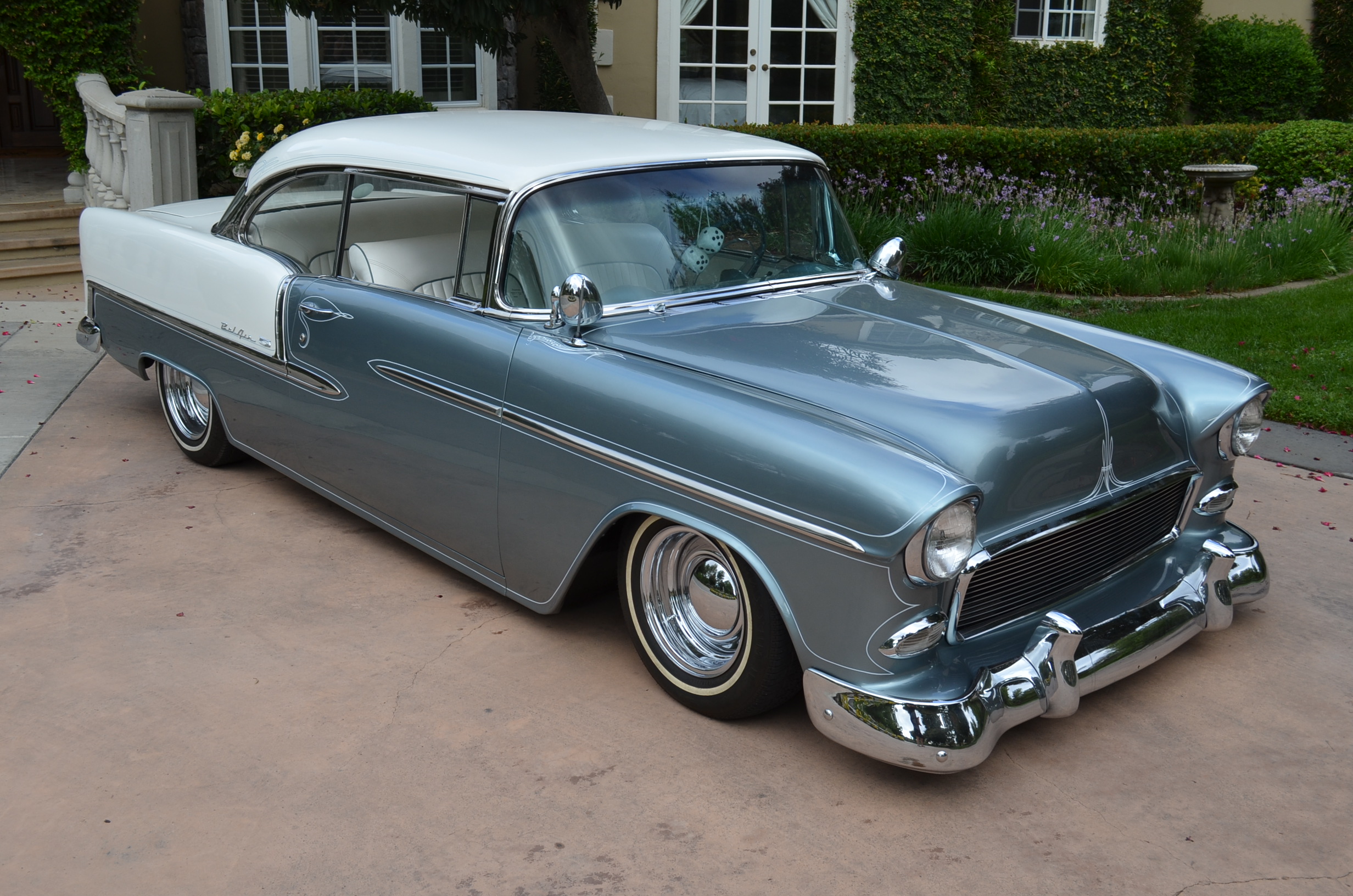 1955 Chevy Bel Air Custom,Bagged, 327 V8 4 Spd, Cool!!