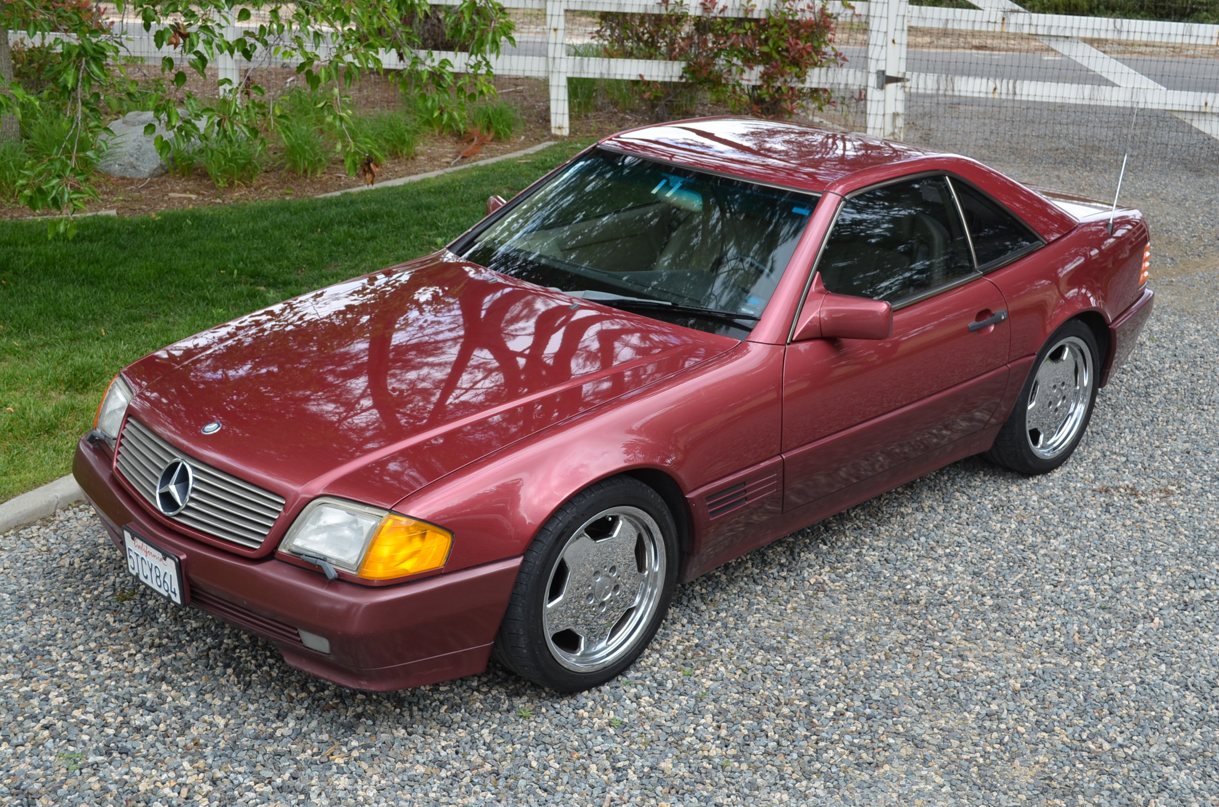 1990 Mercedes 500SL, One Family CA Car,170k Miles