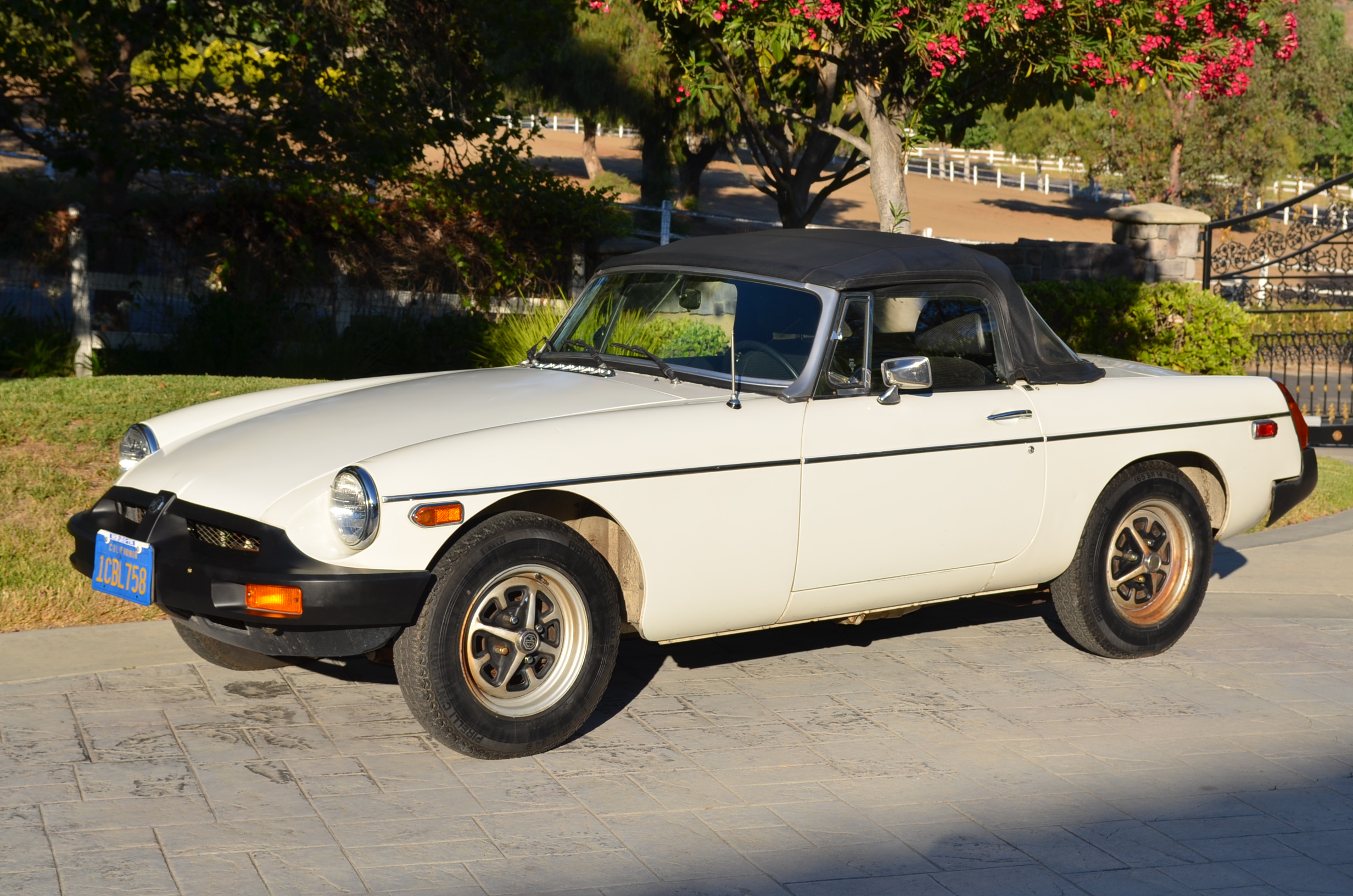 1979 MGB Roadster, 12k Miles from New! CA “Blue Plate”,Survivor!!
