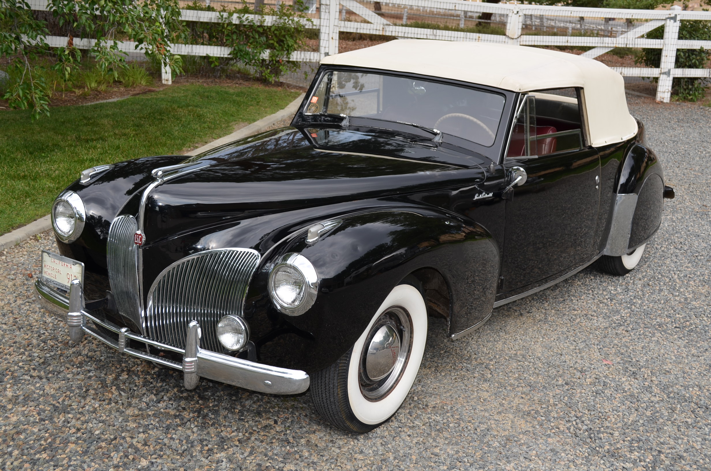 1941 Lincoln Continental Cabriolet, Three Owners, Survivor!