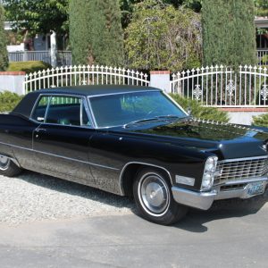 1967 Cadillac Calais Coupe, AZ-CA Car, Triple Black,69k Miles!!