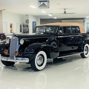 1937 Cadillac V12 Convertible Sedan with Division
