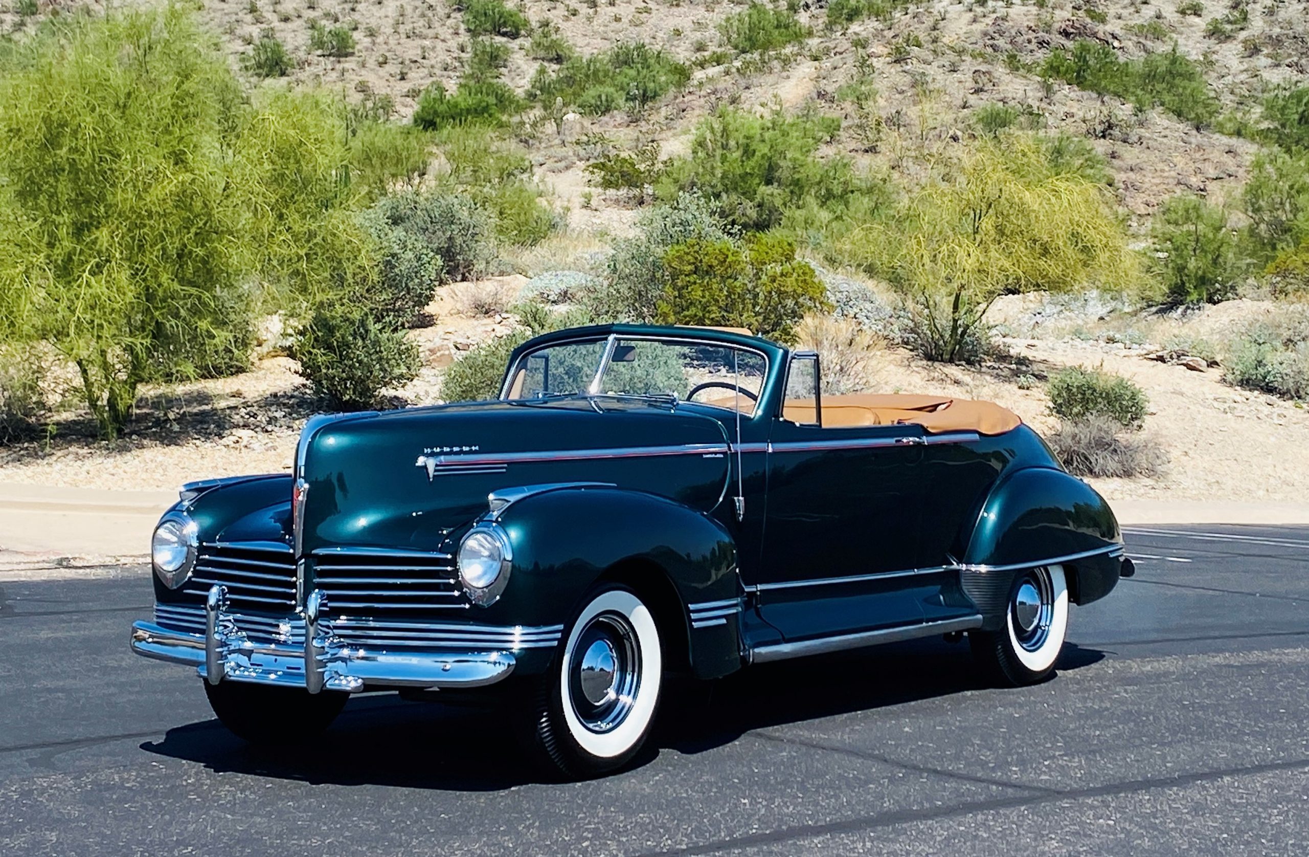 1942 Hudson Super Six Deluxe Convertible Coupe